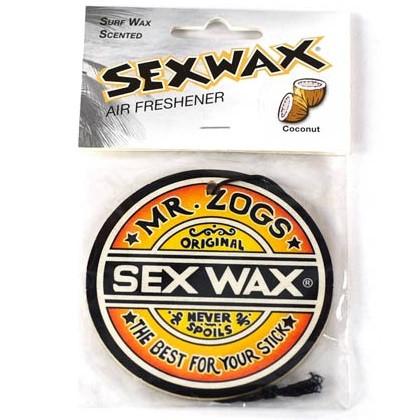 Sex Wax Air Freshener Coconut Married to the Sea Surf Shop Mr Zog's