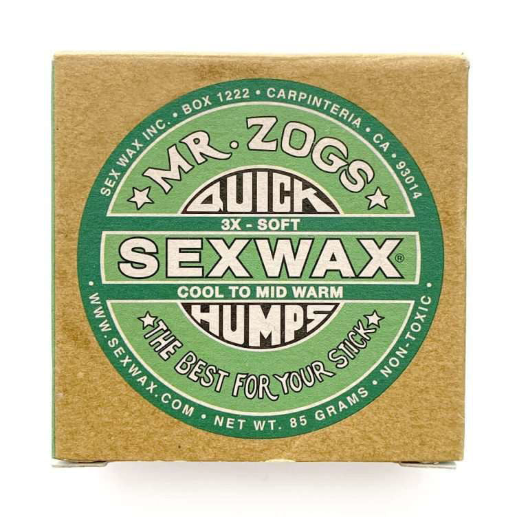 Sex Wax - Quick Humps Green Soft Wax | Cool-Mid Warm - Mr Zogs - married-to-the-sea-shop