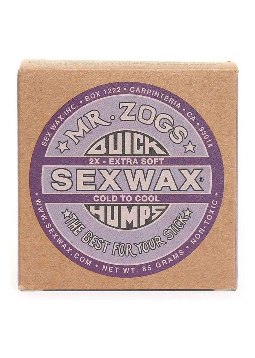 Sex Wax - Quick Humps Purple Extra Soft Wax | Cold-Cool - Mr Zogs - married-to-the-sea-shop
