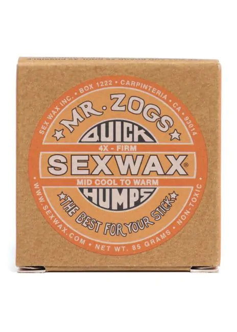 Sexwax - Quick Humps Orange Firm Wax | Mid Cool-Warm -  - Married to the Sea Surf Shop - 
