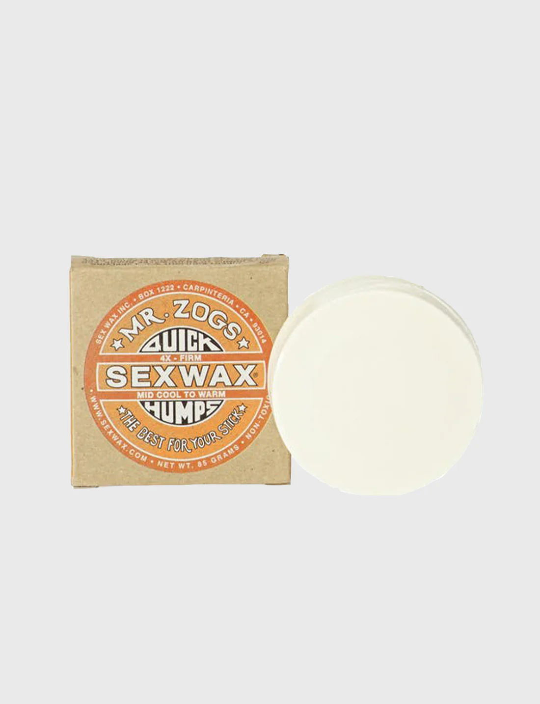 Sexwax - Quick Humps Orange Firm Wax | Mid Cool-Warm -  - Married to the Sea Surf Shop - 