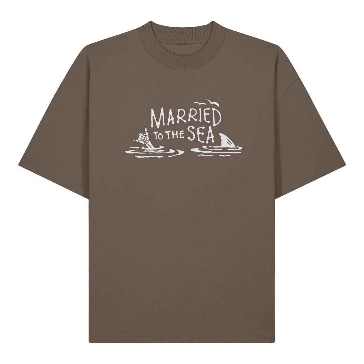 Shaka Unisex T-Shirt - Mocha | Married to the Sea