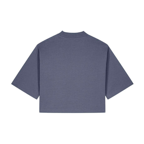 Shaka Women's Cropped T-Shirt - Blue Grey | Married to the Sea