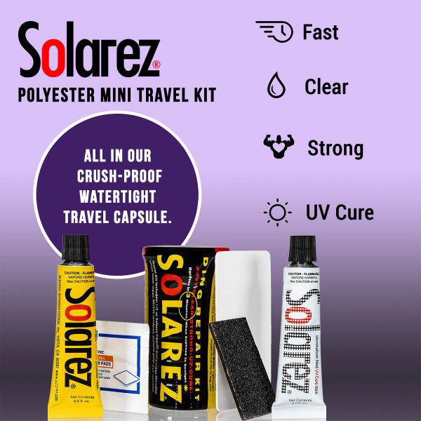 Solarez Polyester Mini Pro Travel Kit - Solarez - Married to the Sea Surf Shop