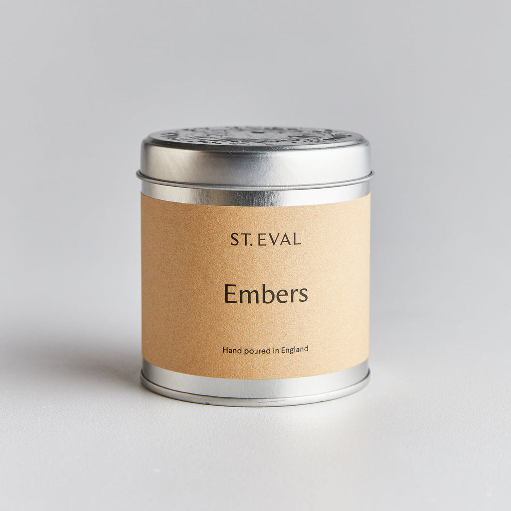 St Eval Embers Scented Tin Candle Married to the Sea Surf Shop St Eval Candles