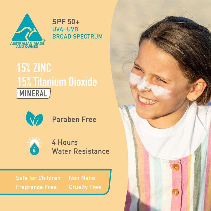 Sun Zapper Zinc Stick - Pink - Sun Zapper - Married to the Sea Surf Shop