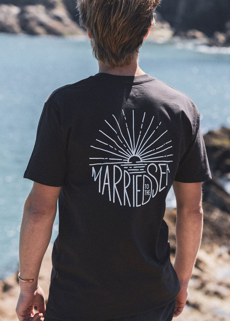 Sunrise Coal T-Shirt Married to the Sea Surf Shop Married to the Sea
