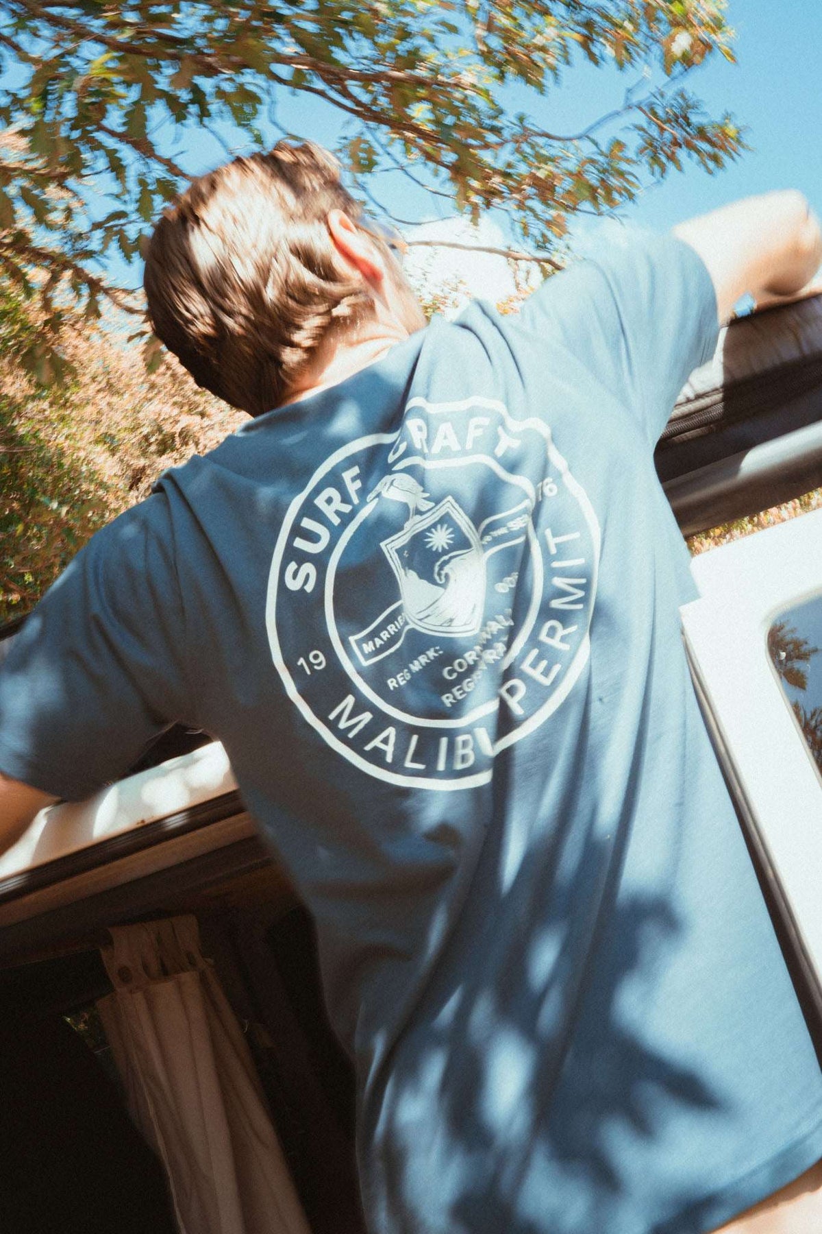 Surf Tax T-Shirt - Denim Blue | Married to the Sea - Married to the Sea - married-to-the-sea-shop
