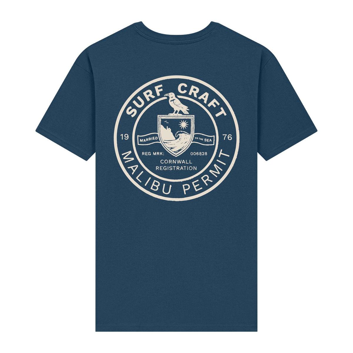Surf Tax T-Shirt - Denim Blue | Married to the Sea - Married to the Sea - married-to-the-sea-shop