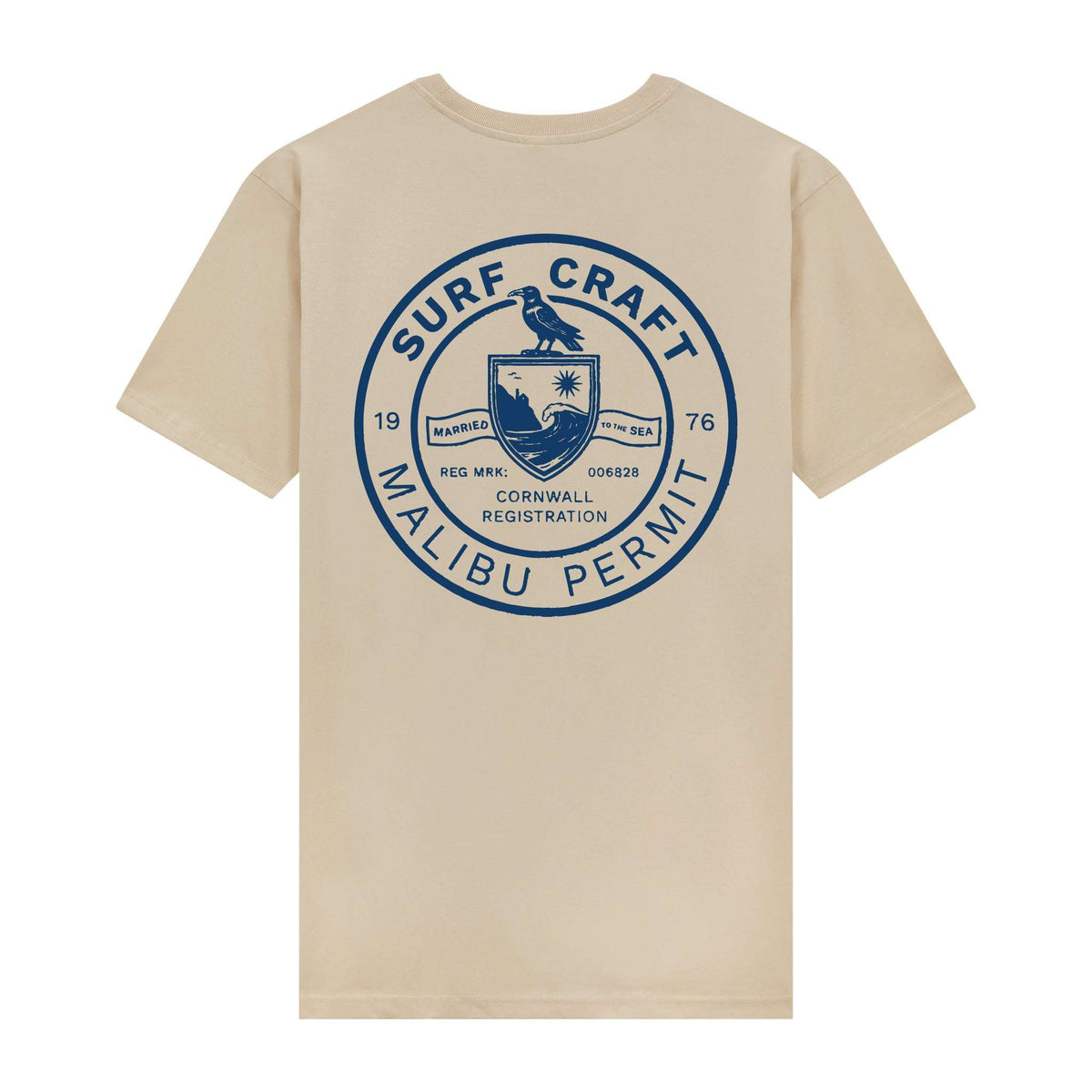 Surf Tax T-Shirt - Sand | Married to the Sea - Married to the Sea - married-to-the-sea-shop