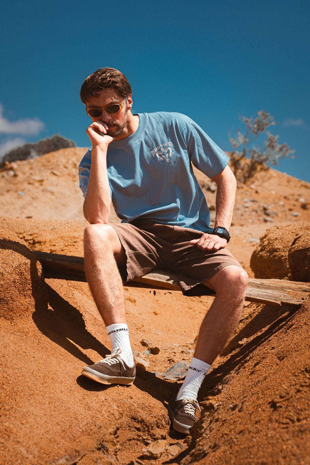 The G.O.A.T T-Shirt - Blue Dusk | Married to the Sea - Married to the Sea - married-to-the-sea-shop