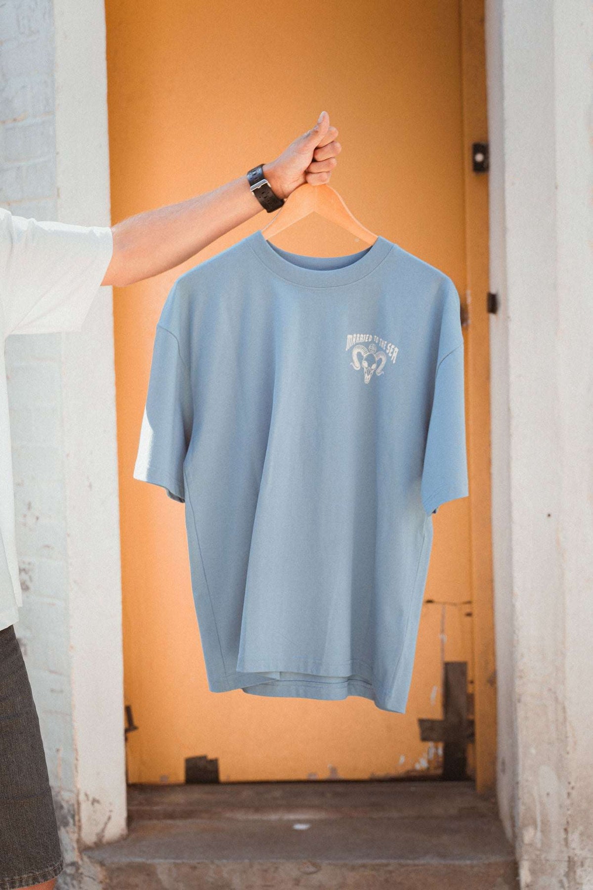 The G.O.A.T T-Shirt - Blue Dusk | Married to the Sea - Married to the Sea - married-to-the-sea-shop