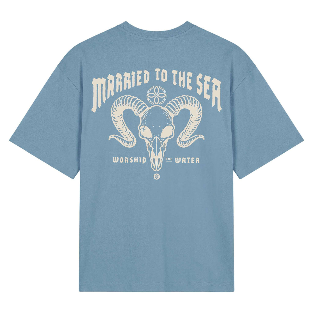 The G.O.A.T T-Shirt - Blue Dusk | Married to the Sea - Married to the Sea - married-to-the-sea-shop