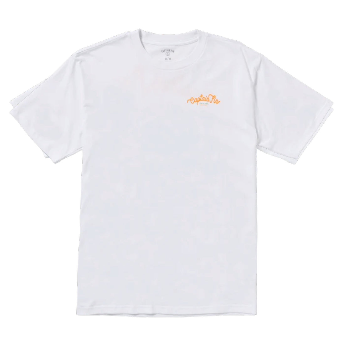 Captain Fin - ONE GOOD CATCH Tee - White