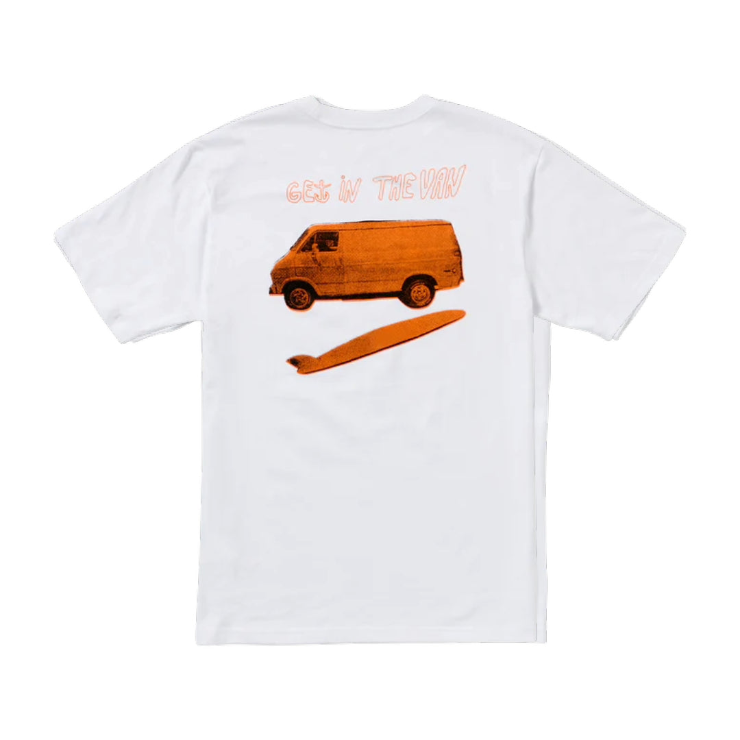 Captain Fin - IN THE VAN Tee | White