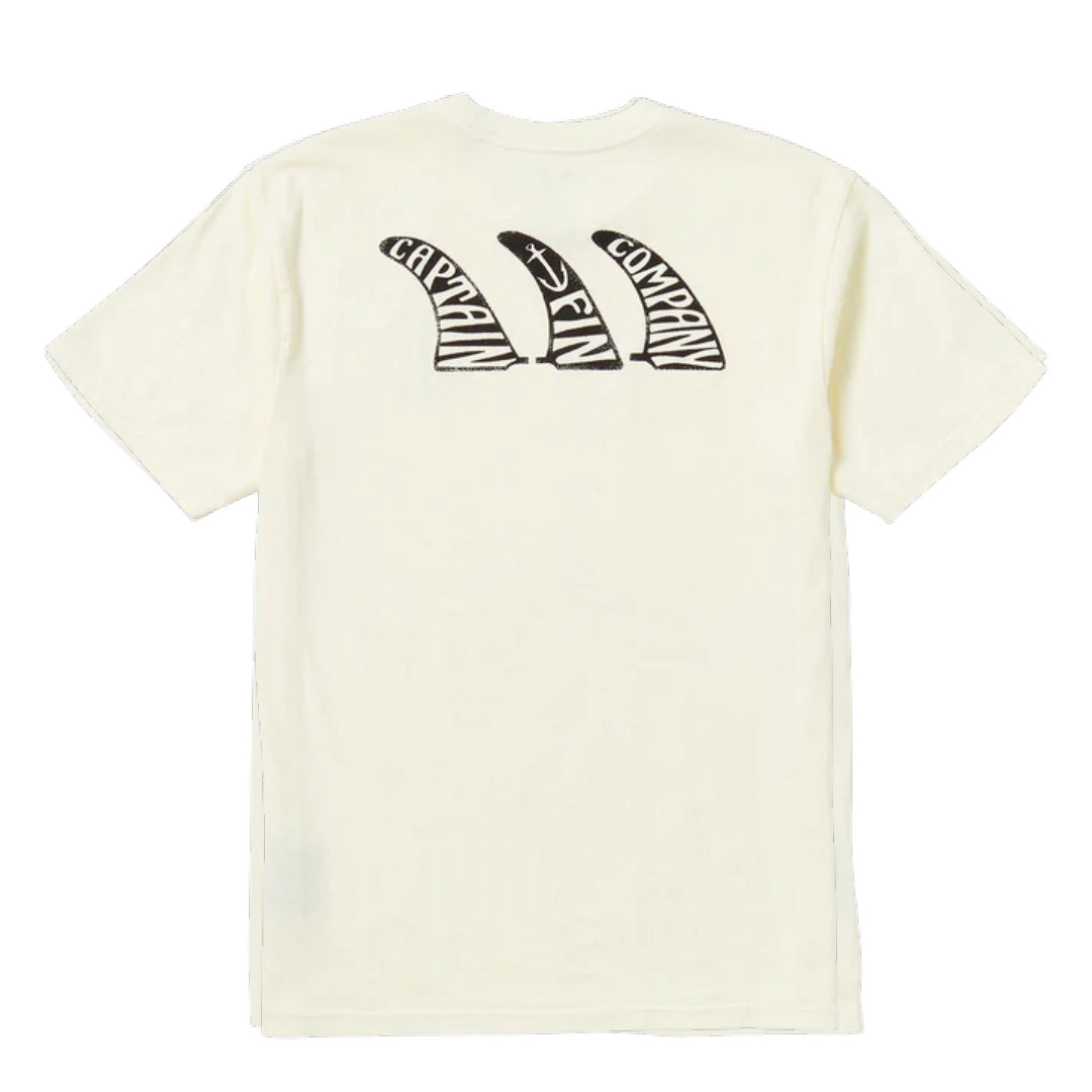 Captain Fin - FIN CLUB Tee | White