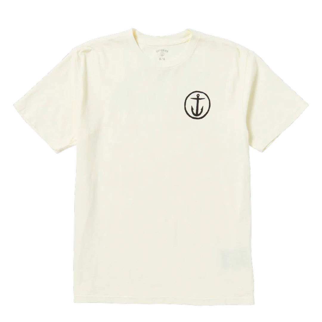 Captain Fin - FIN CLUB Tee | White