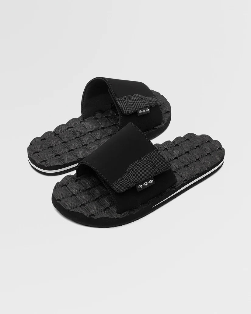 Volcom | Recliner Sliders | Black/White