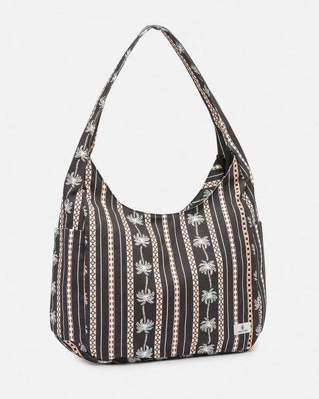 Volcom | School Yard Canvas Hobo Tote | Black Combo