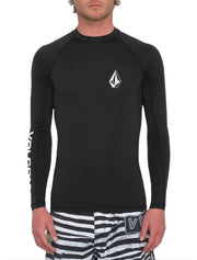 Volcom - Lido Long-Sleeve Rashguard | Black - Volcom - married-to-the-sea-shop