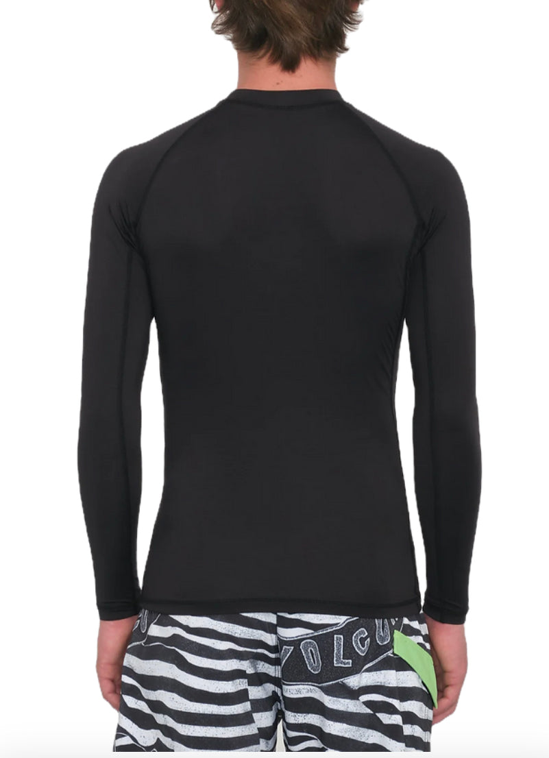 Volcom - Lido Long-Sleeve Rashguard | Black - Volcom - married-to-the-sea-shop
