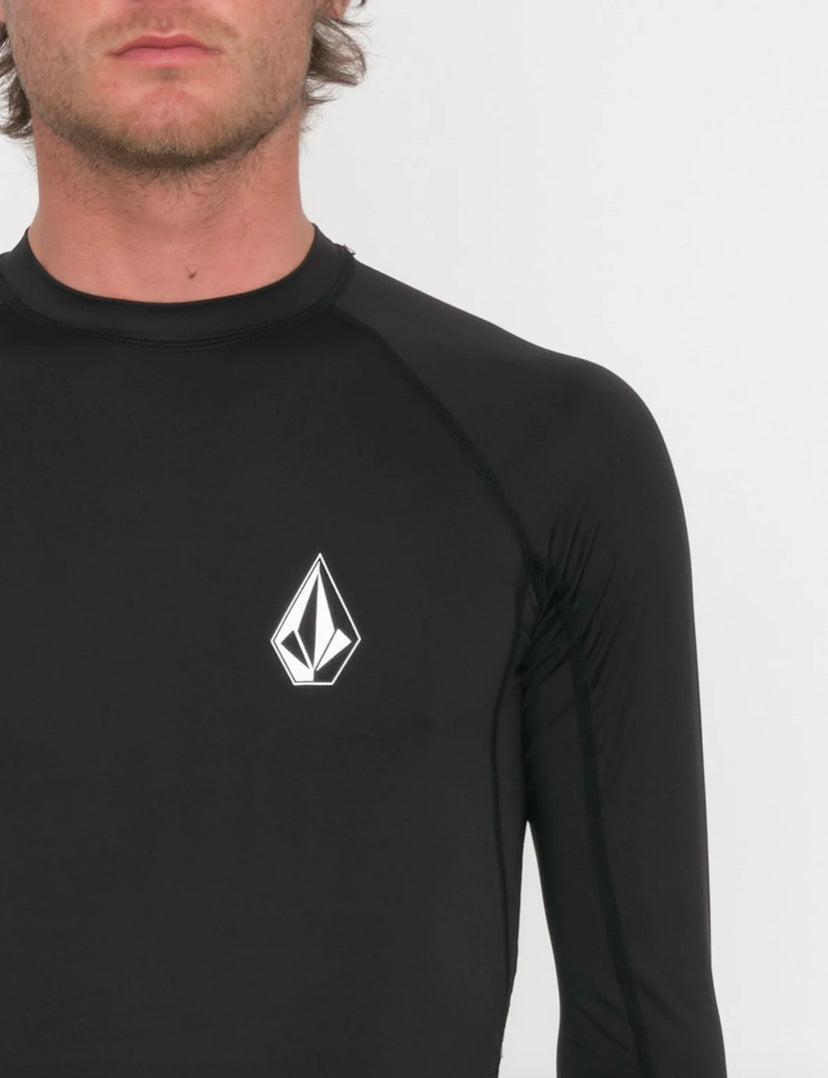 Volcom - Lido Long-Sleeve Rashguard | Black - Volcom - married-to-the-sea-shop