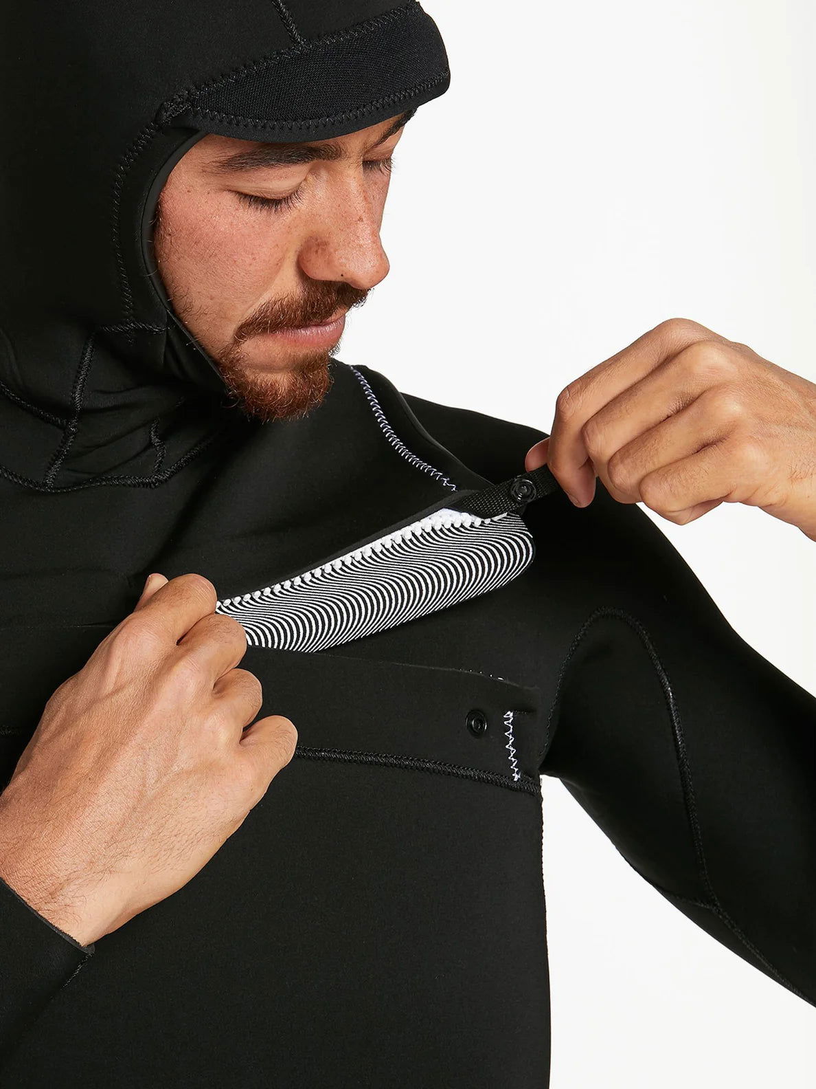 Volcom - Modulator 543 Hooded CZ Wetsuit | Black - Volcom - married-to-the-sea-shop