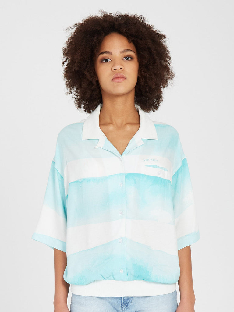 Volcom Stay Stripes Woven Shirt Married to the Sea Surf Shop Volcom