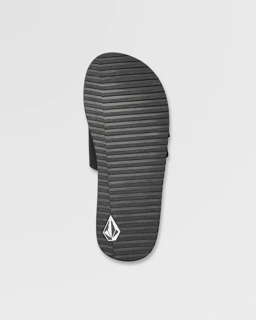 Volcom | Recliner Sliders | BlackWhite - Volcom - married-to-the-sea-shop