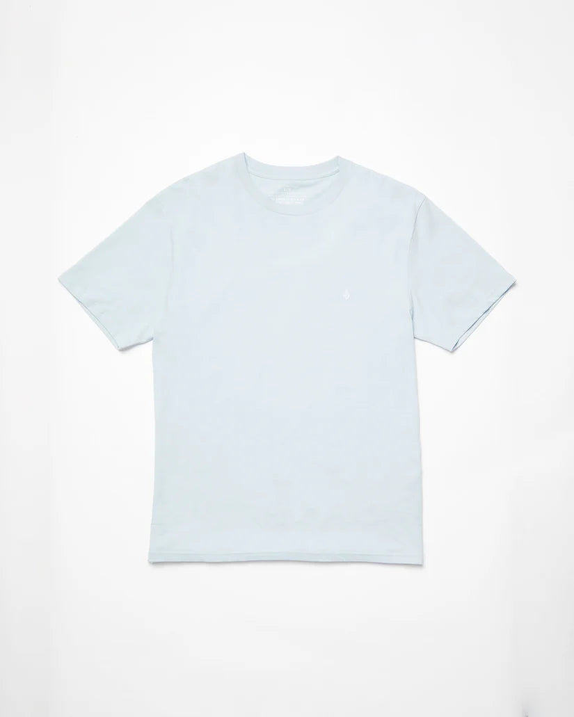 Volcom | Stone Blanks Basic Tee | Carolina Blue - Volcom - married-to-the-sea-shop