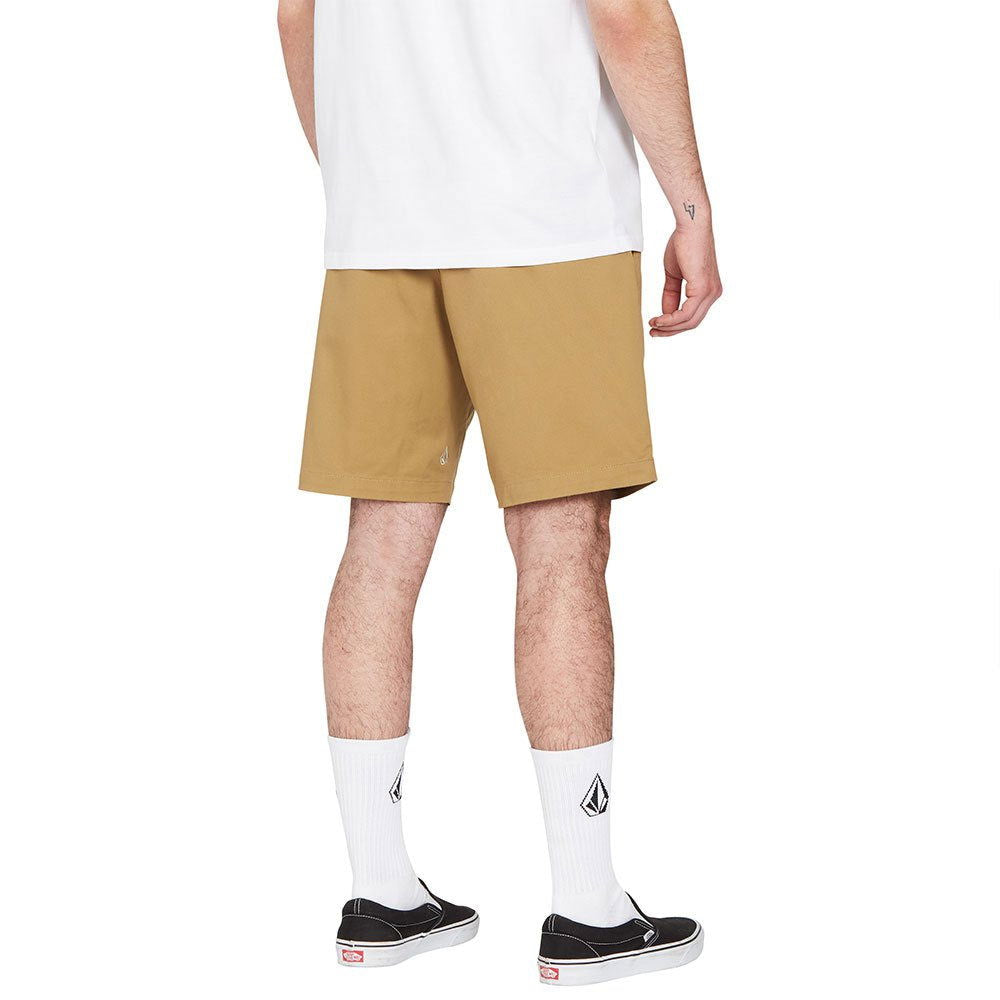 Volcom - Frickin Ew 19” Shorts | Dark Khaki -  - Married to the Sea Surf Shop - 