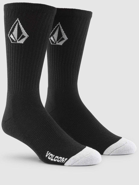 Volcom - Full Stone 3PK Socks | Black -  - Married to the Sea Surf Shop - 