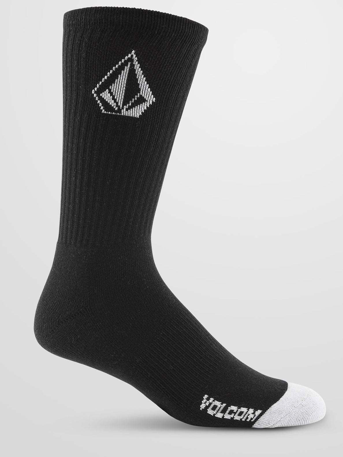 Volcom - Full Stone 3PK Socks | Black -  - Married to the Sea Surf Shop - 