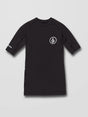 Volcom - Lido Solid Short-Sleeve Rashguard | Black -  - Married to the Sea Surf Shop - 