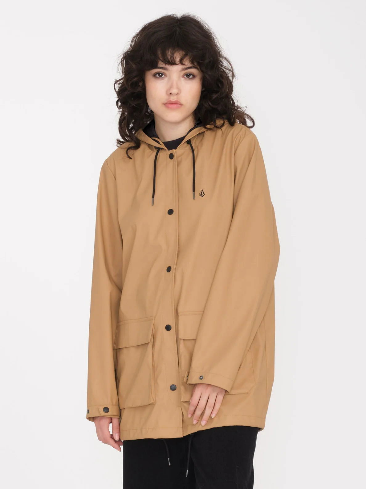 Volcom - Rainstone Raincoat | Mocha -  - Married to the Sea Surf Shop - 