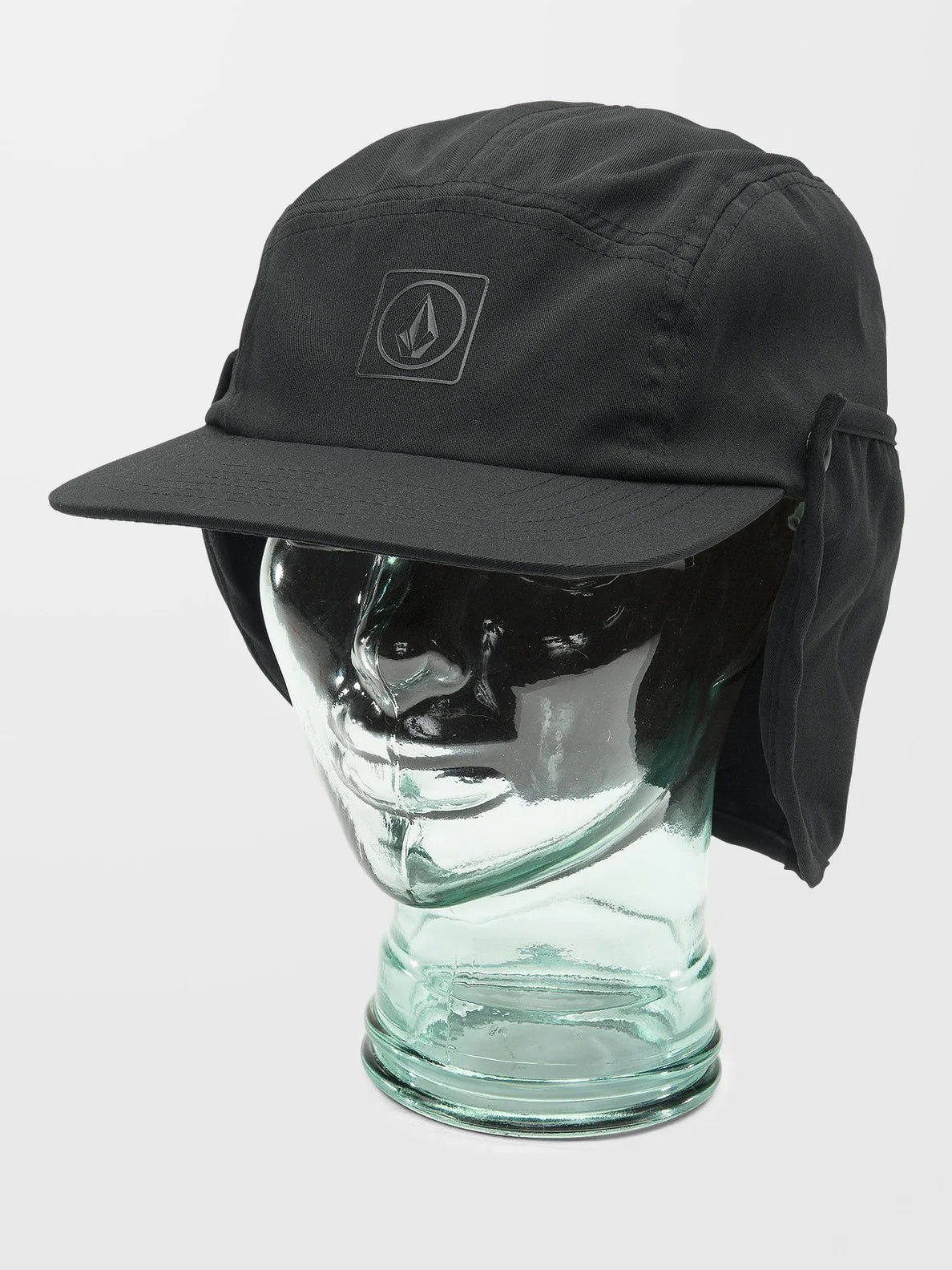 Volcom - Stone Trip Flap Cap | Black -  - Married to the Sea Surf Shop - 