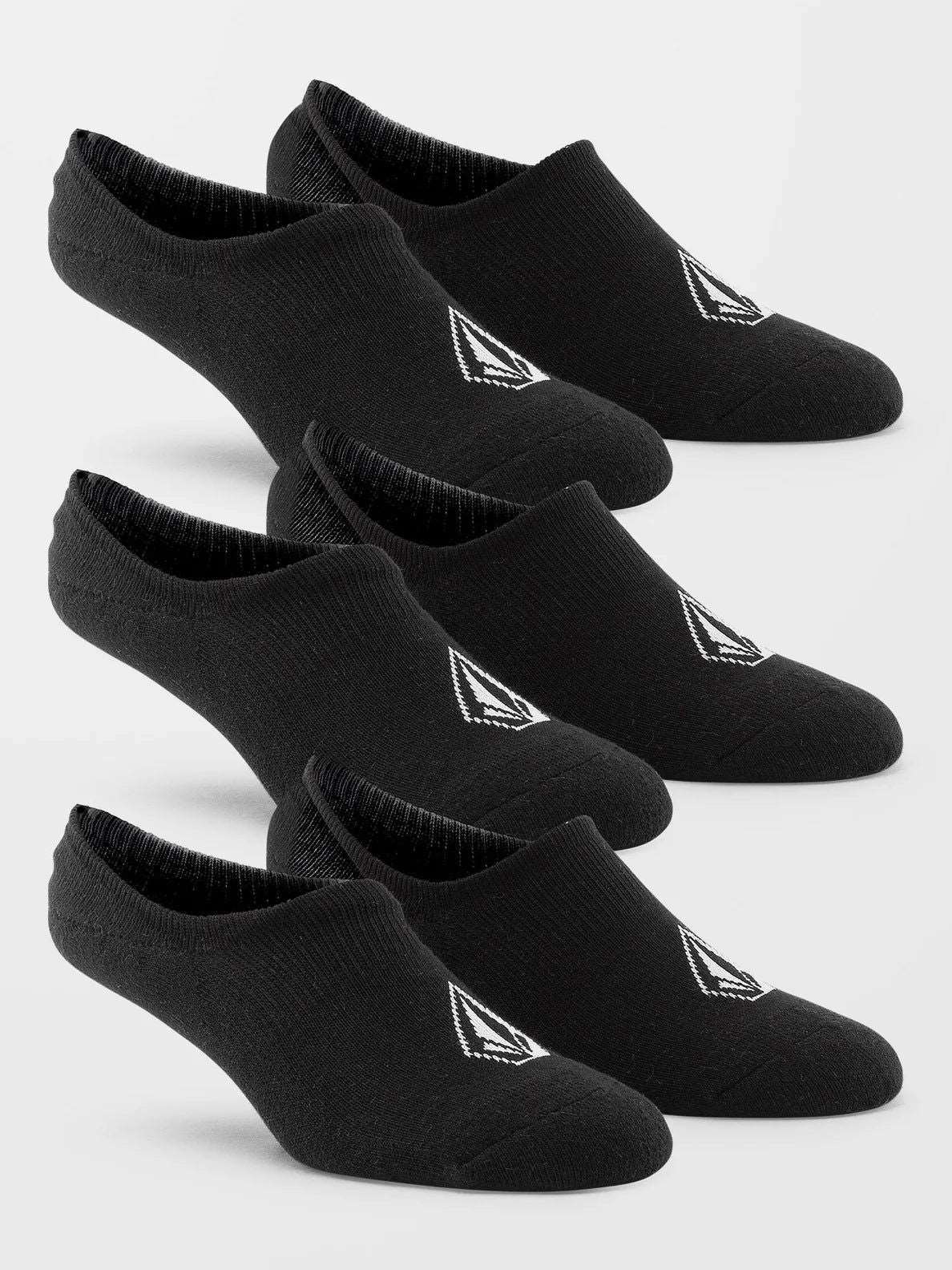 Volcom - Stones Sock 3-Pack | Black -  - Married to the Sea Surf Shop - 