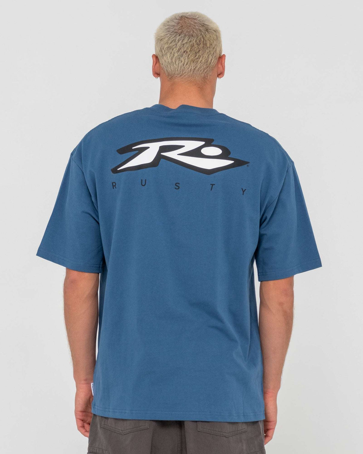 Rusty - Registered Short Sleeve Tee | Atlantic Blue