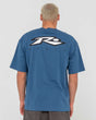 Rusty - Registered Short Sleeve Tee | Atlantic Blue