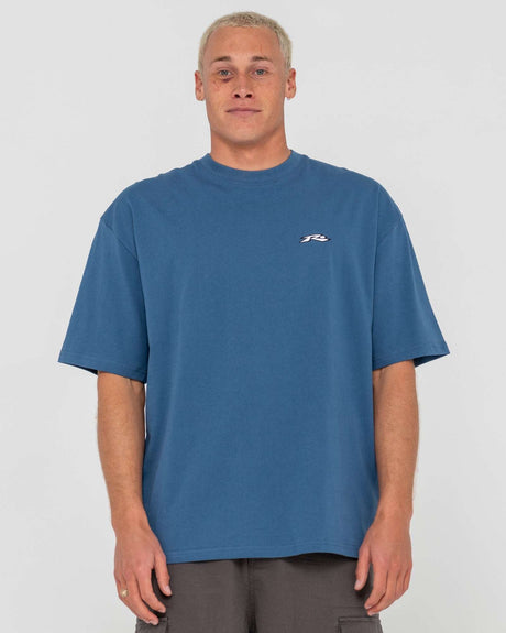 Rusty - Registered Short Sleeve Tee | Atlantic Blue