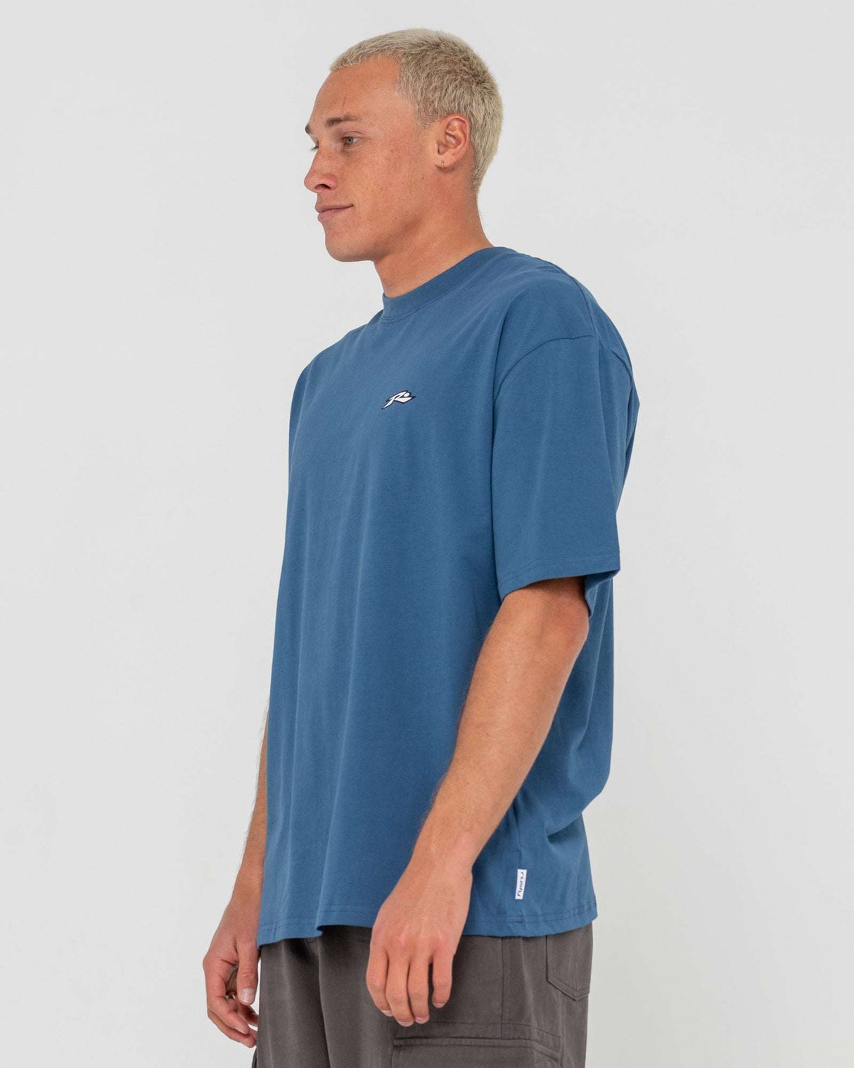 Rusty - Registered Short Sleeve Tee | Atlantic Blue