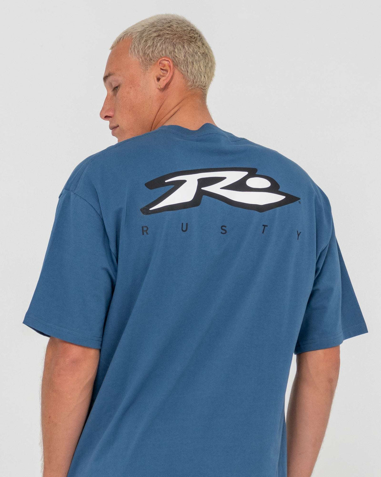 Rusty - Registered Short Sleeve Tee | Atlantic Blue