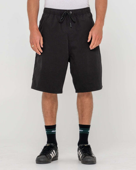 Rusty - Wear EVA Elastic Baggy Short | Black