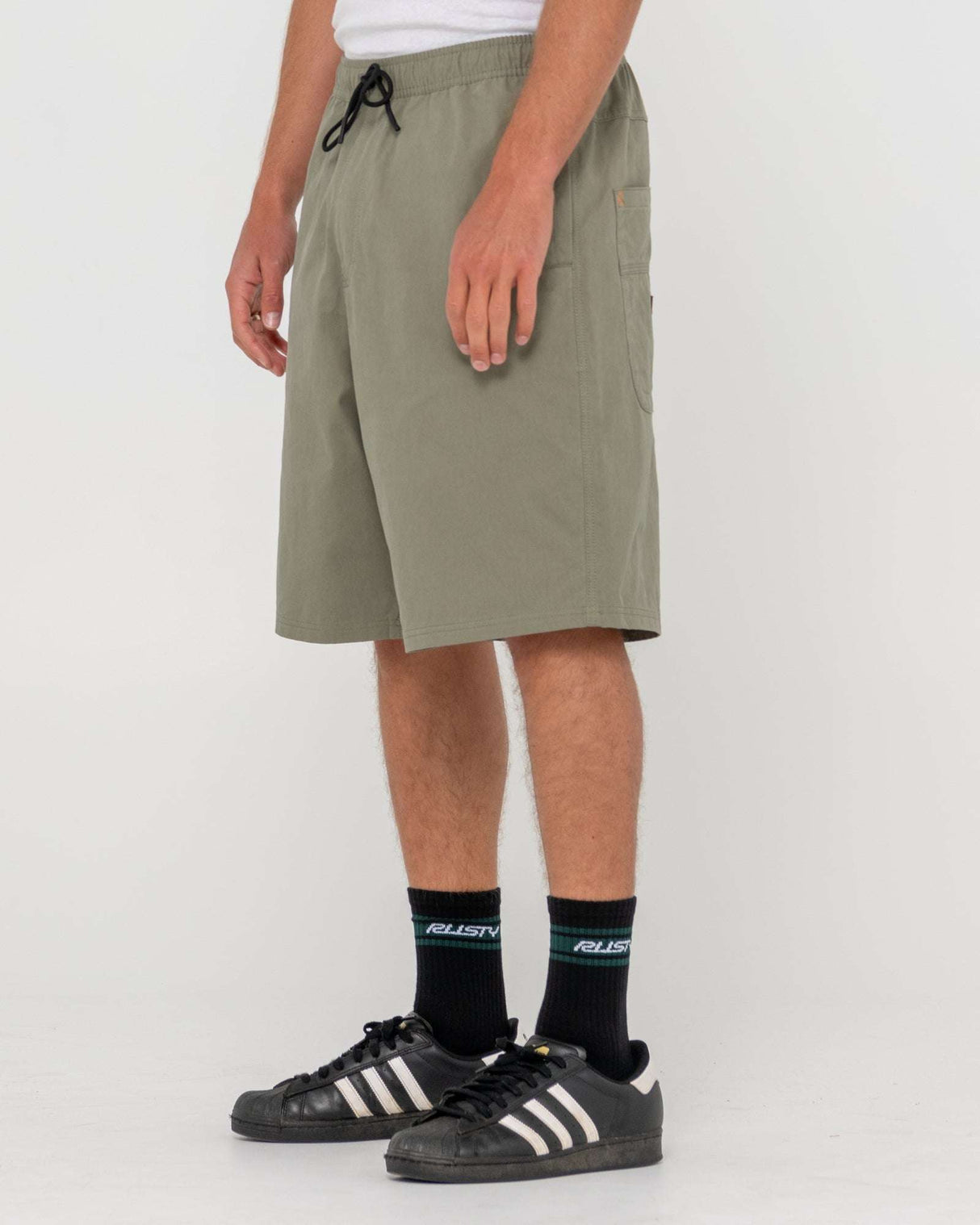 Rusty - Wear EVA Elastic Baggy Short | Savanna