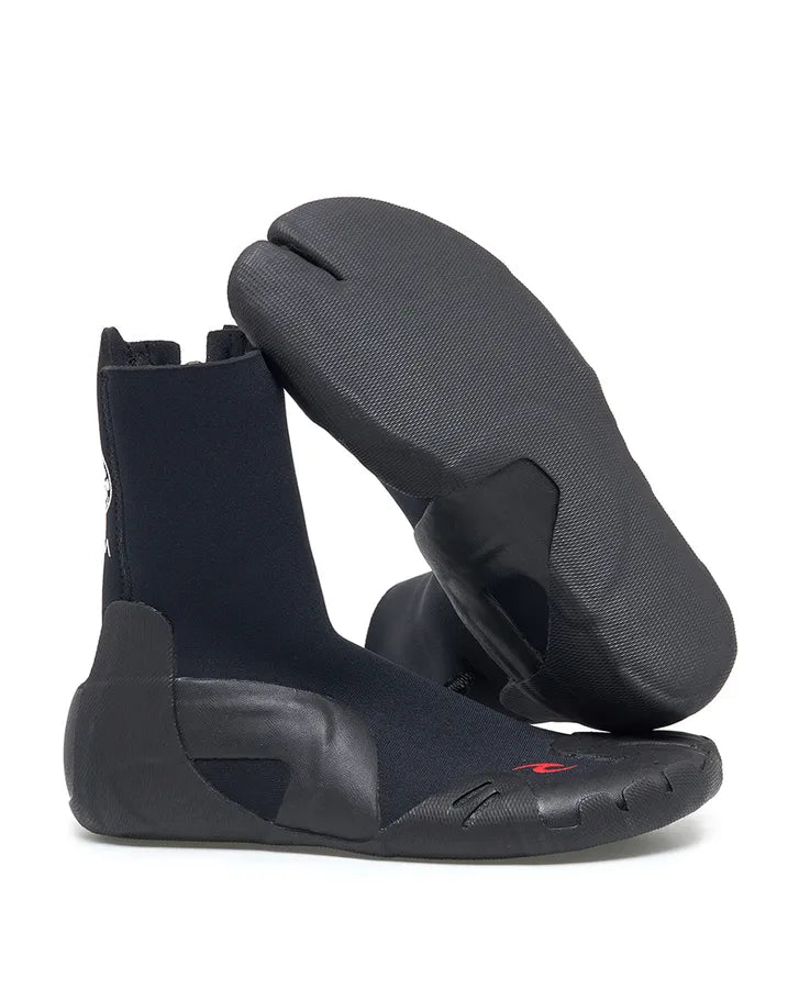 Rip Curl 3mm Omega S/Toe Zip Boot | Black