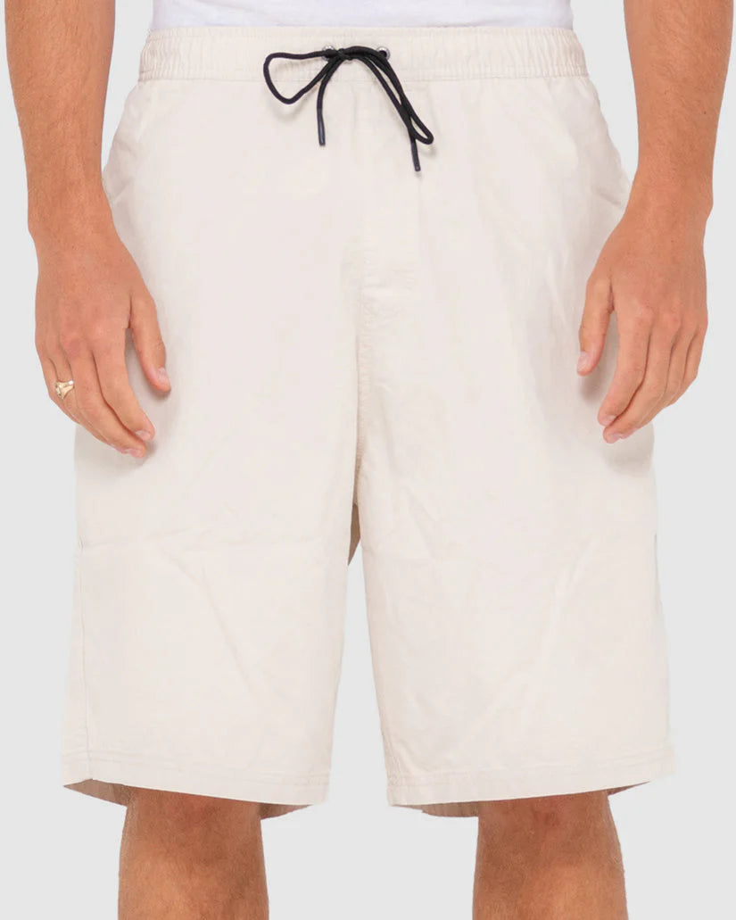 Rusty - Wear EVA Elastic Baggy Short | Oatmeal