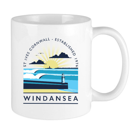 WindanSea - Breakwater Mug | White - WindanSea - married-to-the-sea-shop