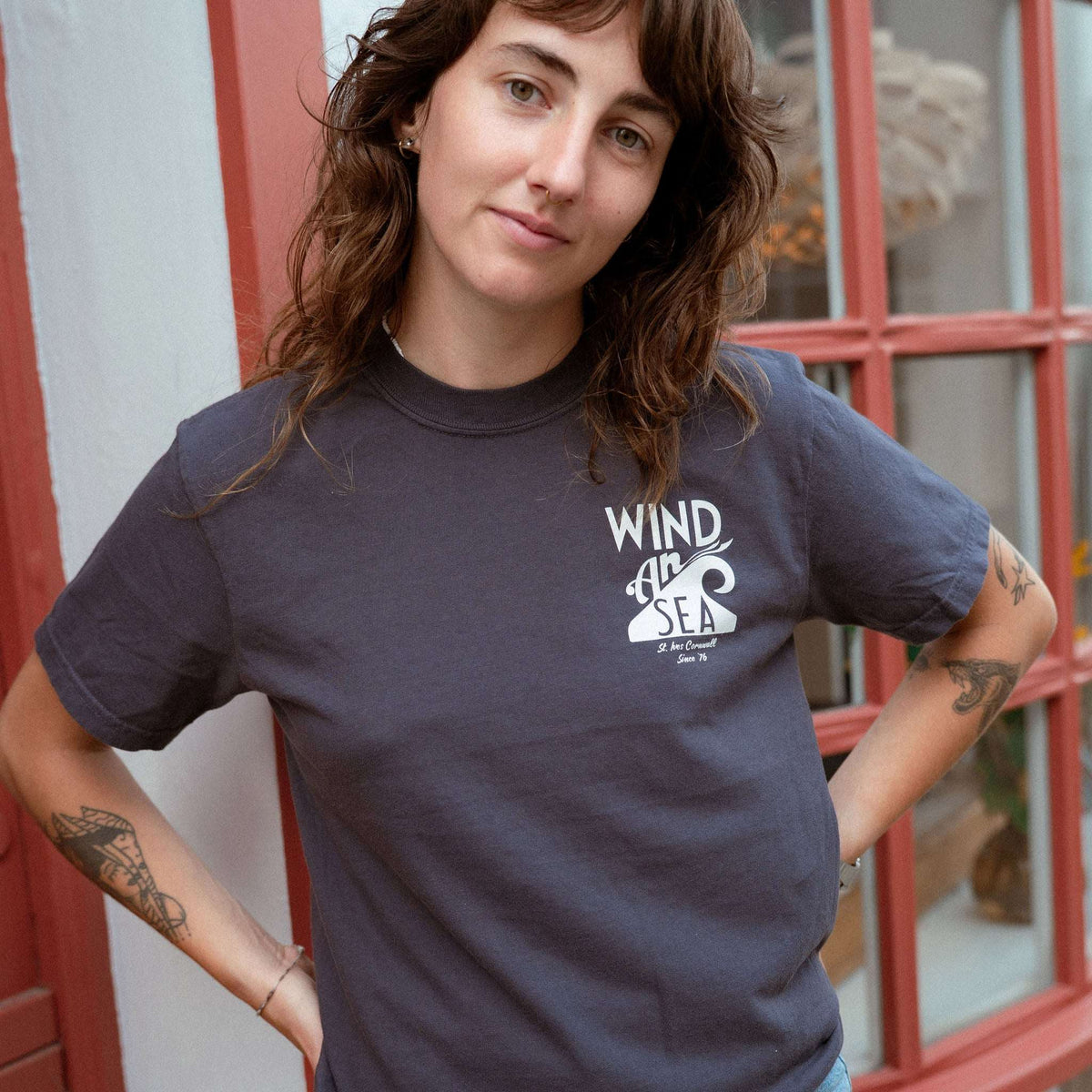 WindanSea Logo T-Shirt | Graphite - WindanSea - married-to-the-sea-shop
