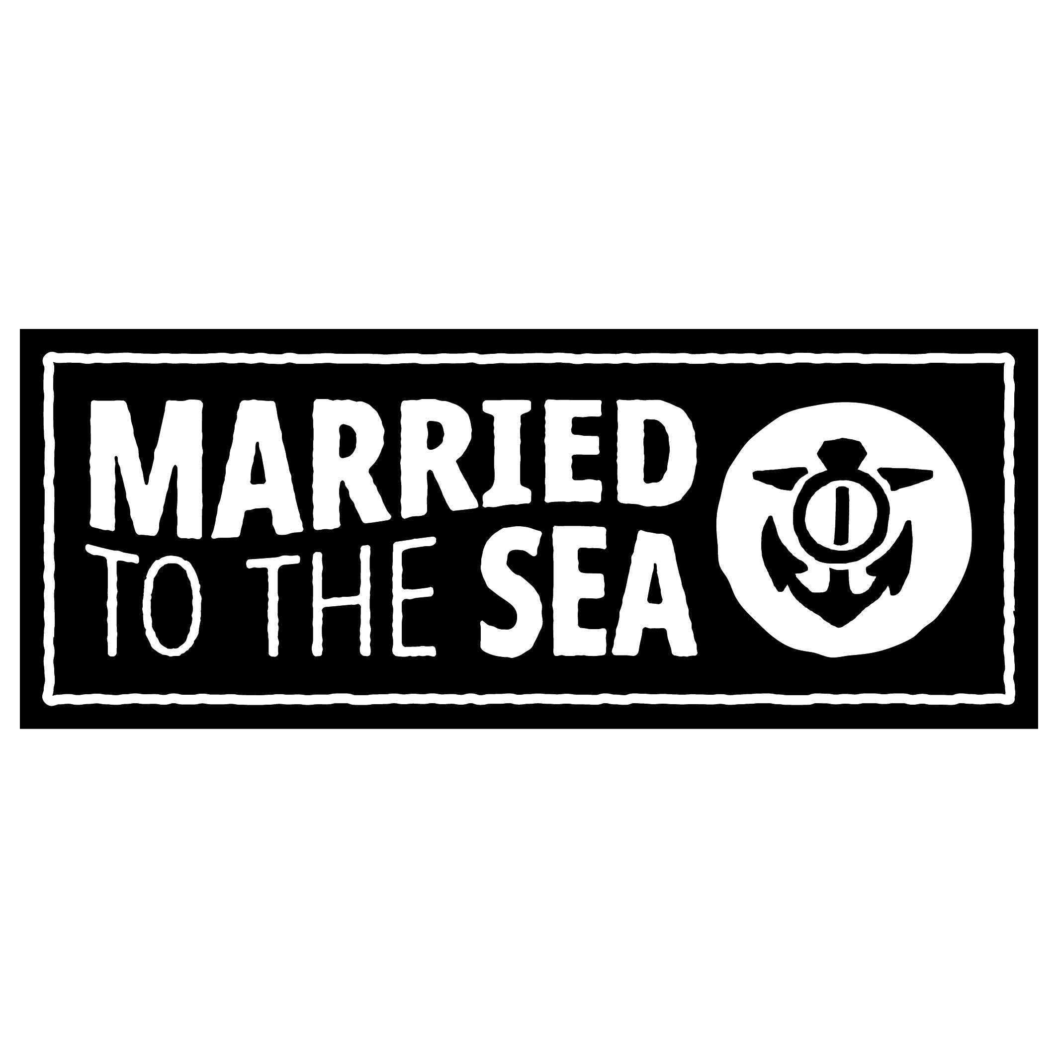 Married to the Sea Sticker