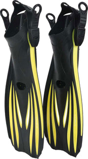 Alder - Ocean Blue Avance-Pro Snorkelling Fin | Black/Yellow -  - Married to the Sea Surf Shop - 